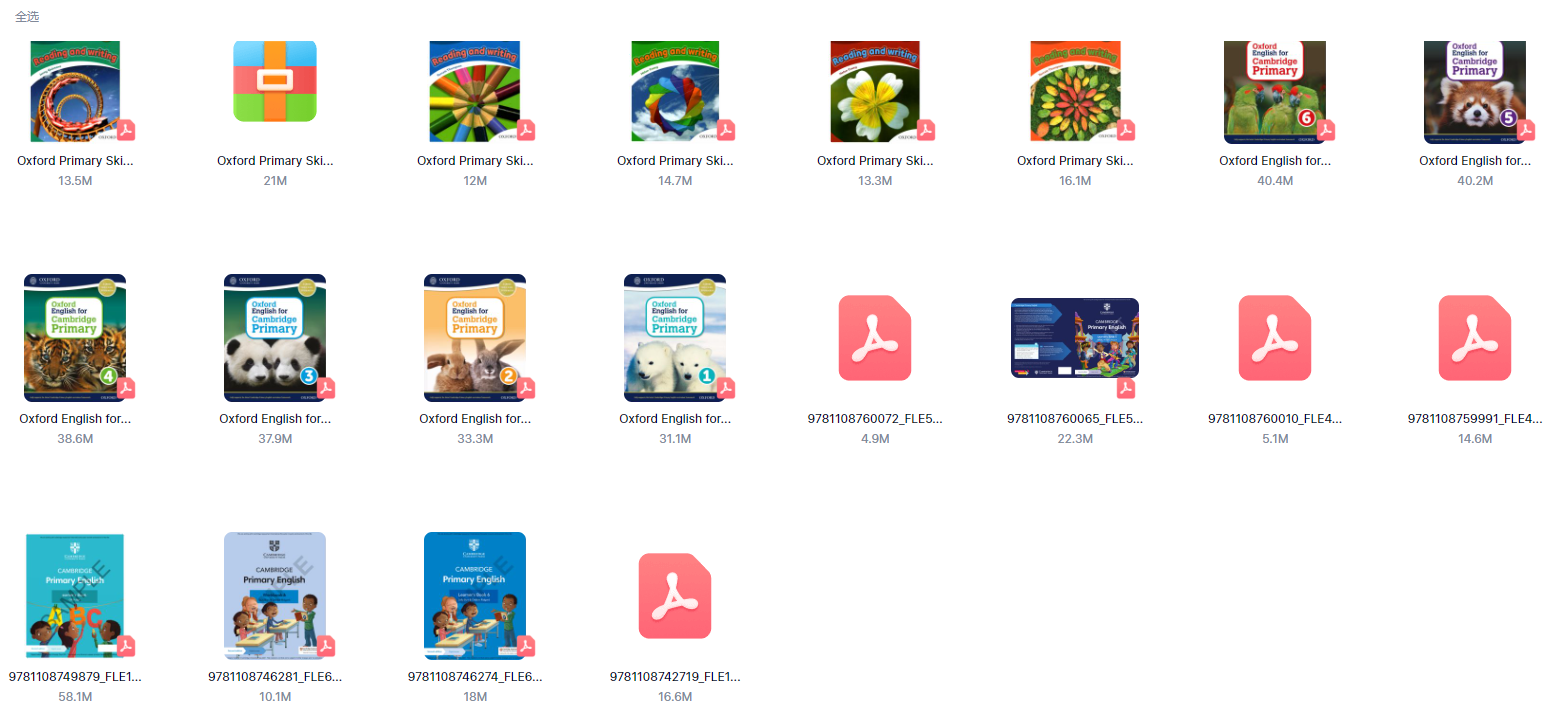 剑桥小学英语教材Cambridge Primary English 全6册student blearn’s book+workbook +teacher’s book-黎明岛-互联网资源