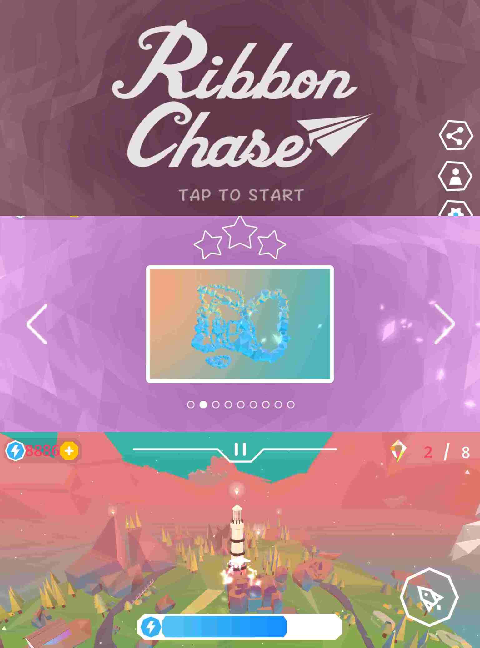 娱乐解压小游戏 触摸天空-黎明岛-互联网资源