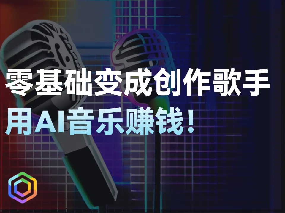 【AI音乐】音乐人失业！5分钟免费生成歌曲，作曲+填词+自唱！用AI音乐赚钱，从零基础变成创作歌手！-黎明岛-互联网资源