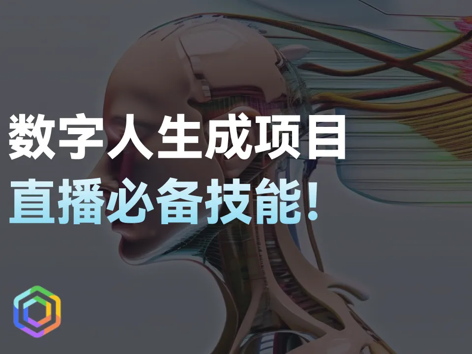 数字人生成项目！直播必备技能！-黎明岛-互联网资源