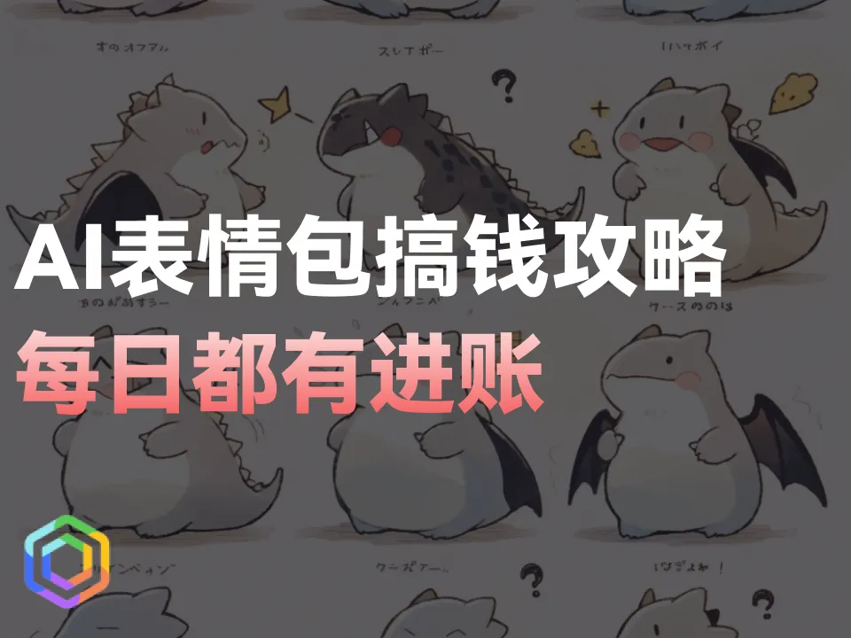 我用AI生成的表情包搞到钱了！每日都有进账！！-黎明岛-互联网资源