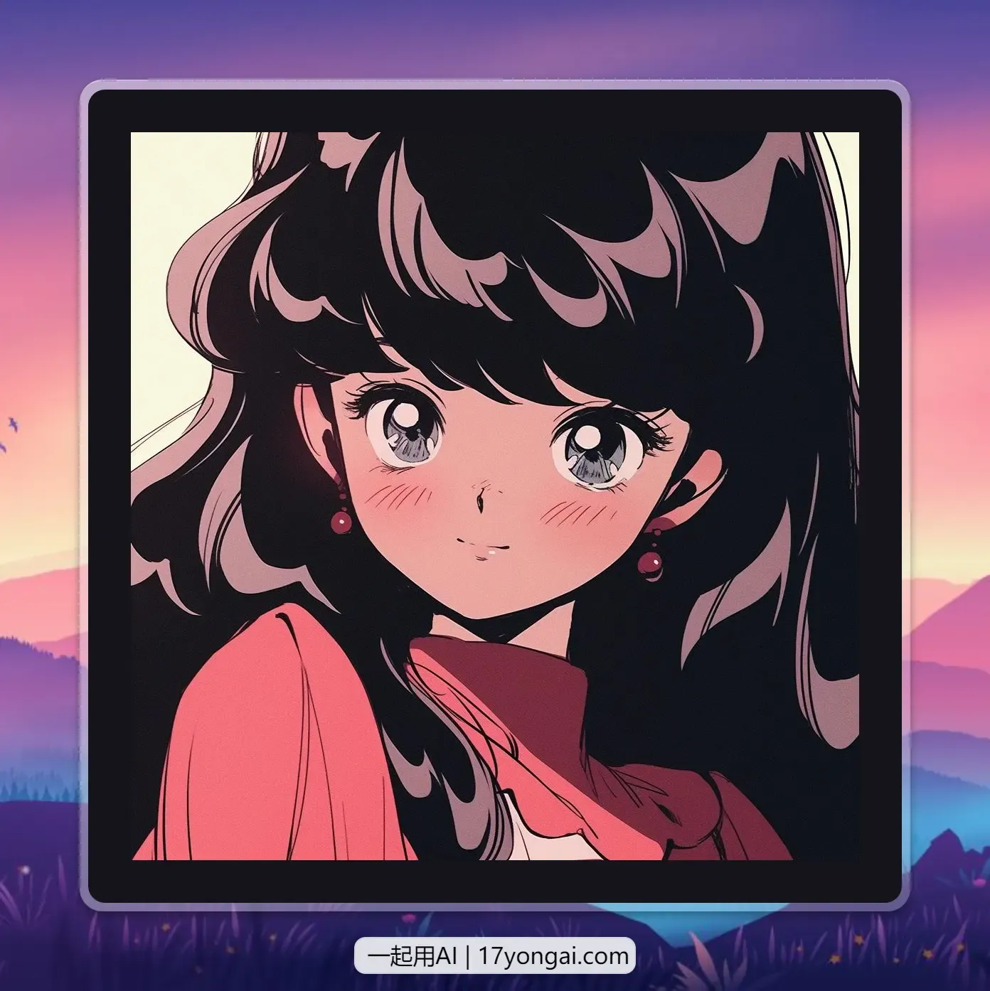 Midjourney 生成这样的旧漫头像