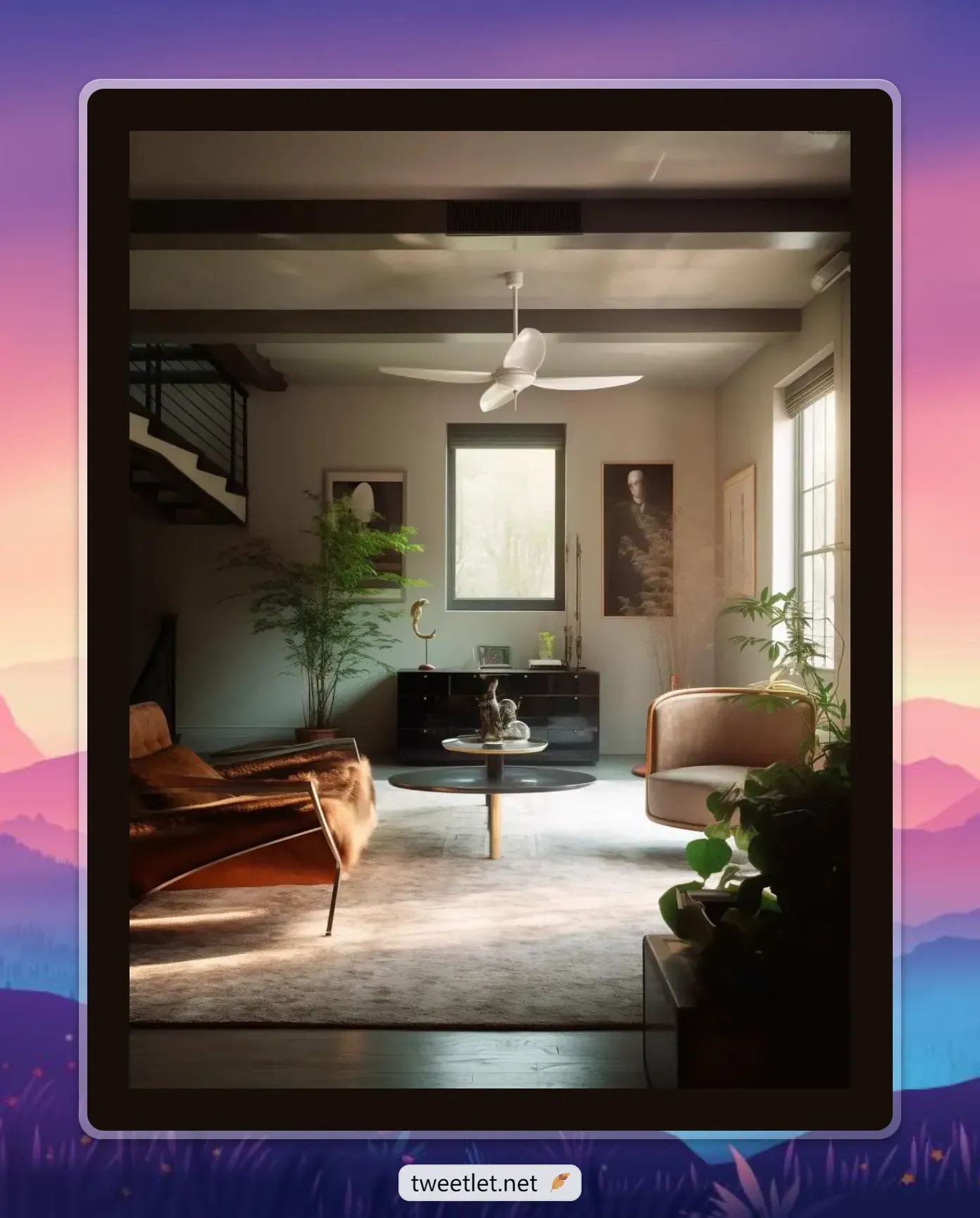 MJ制作建筑图片-室内建筑图