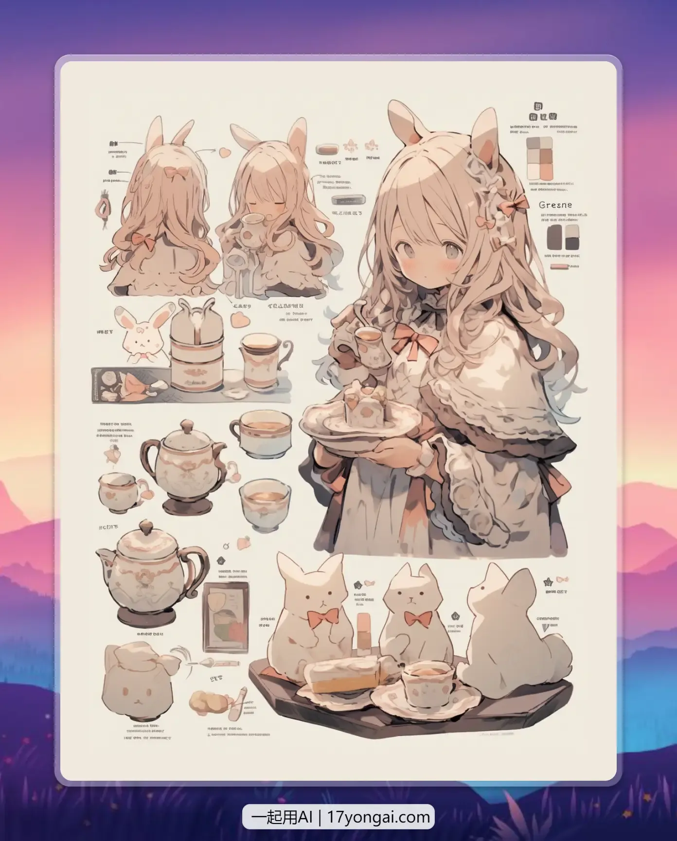 【AI绘图搞钱】快速做人物手账图