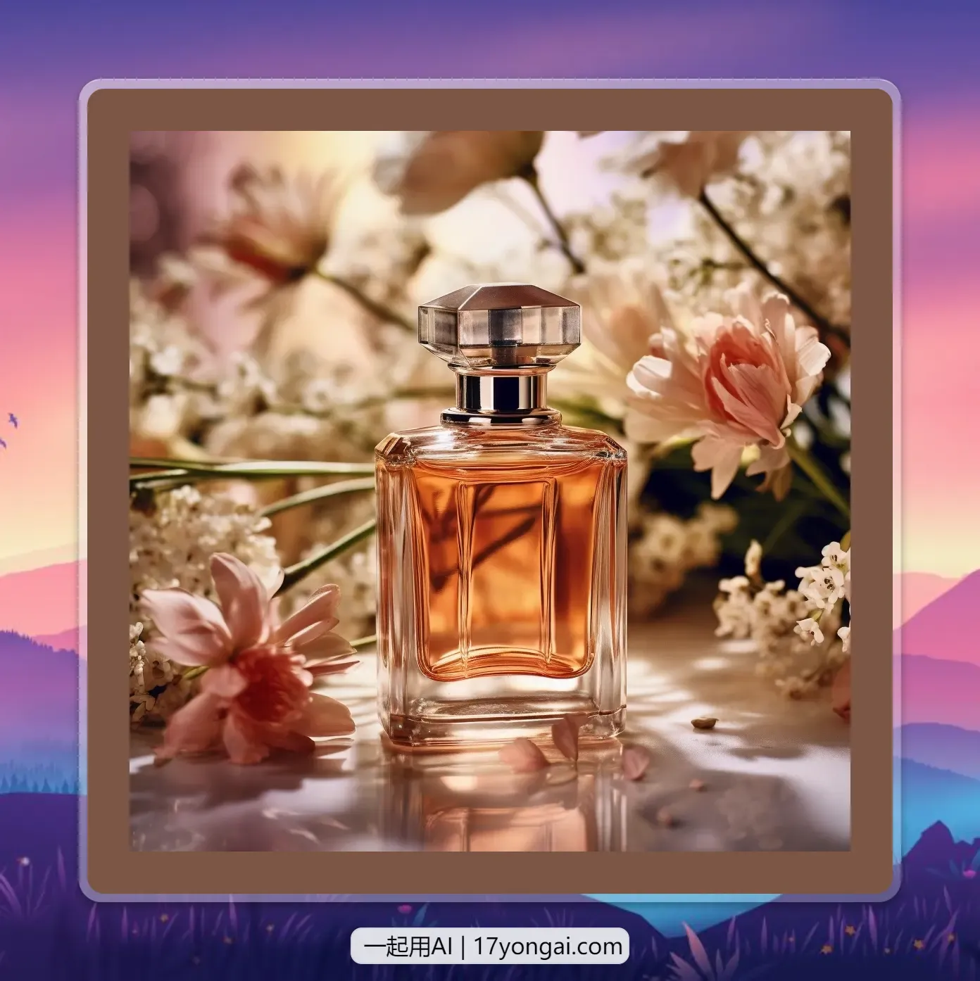 Midjourney生成产品图-香水