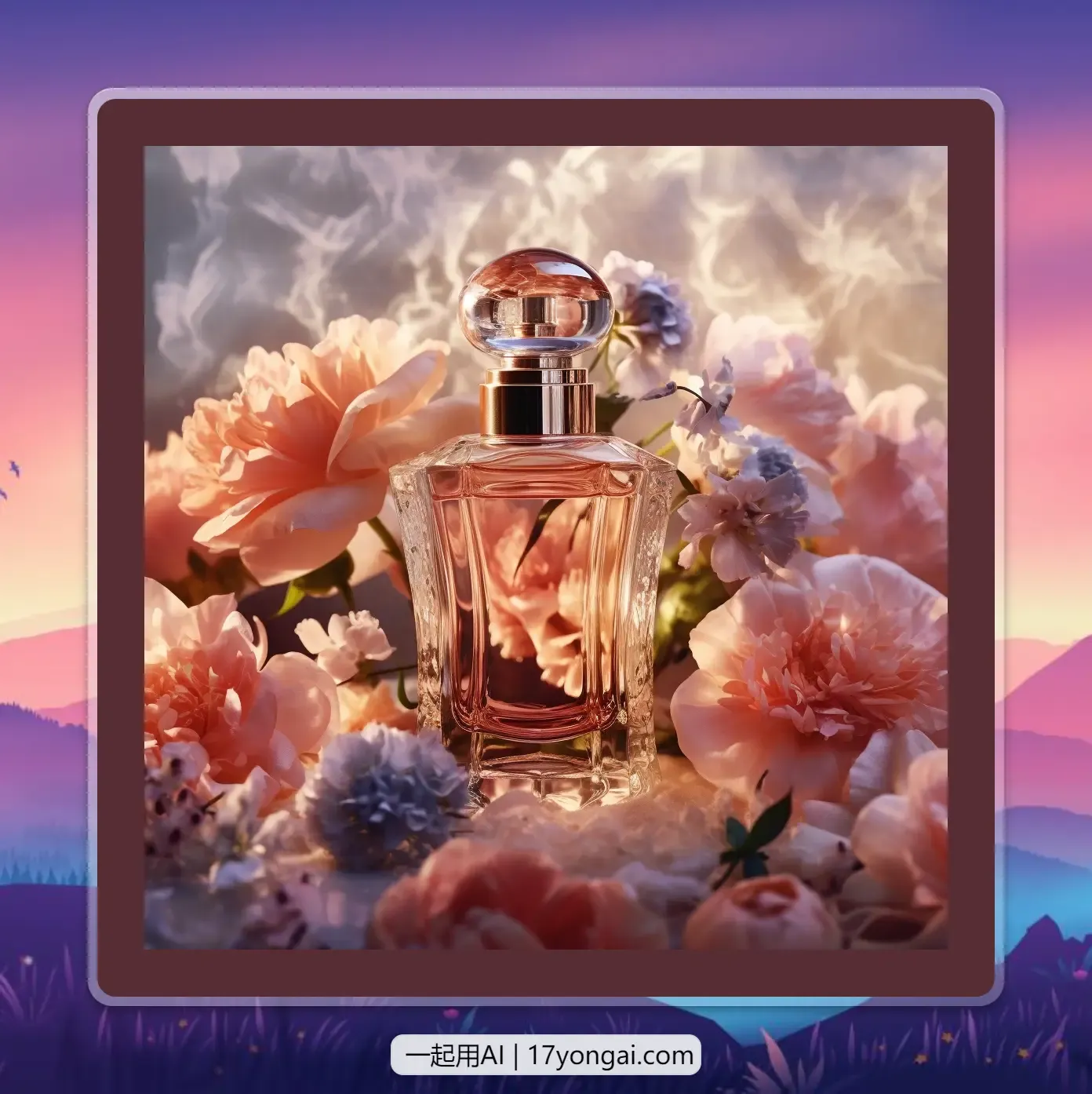 Midjourney生成产品图-香水