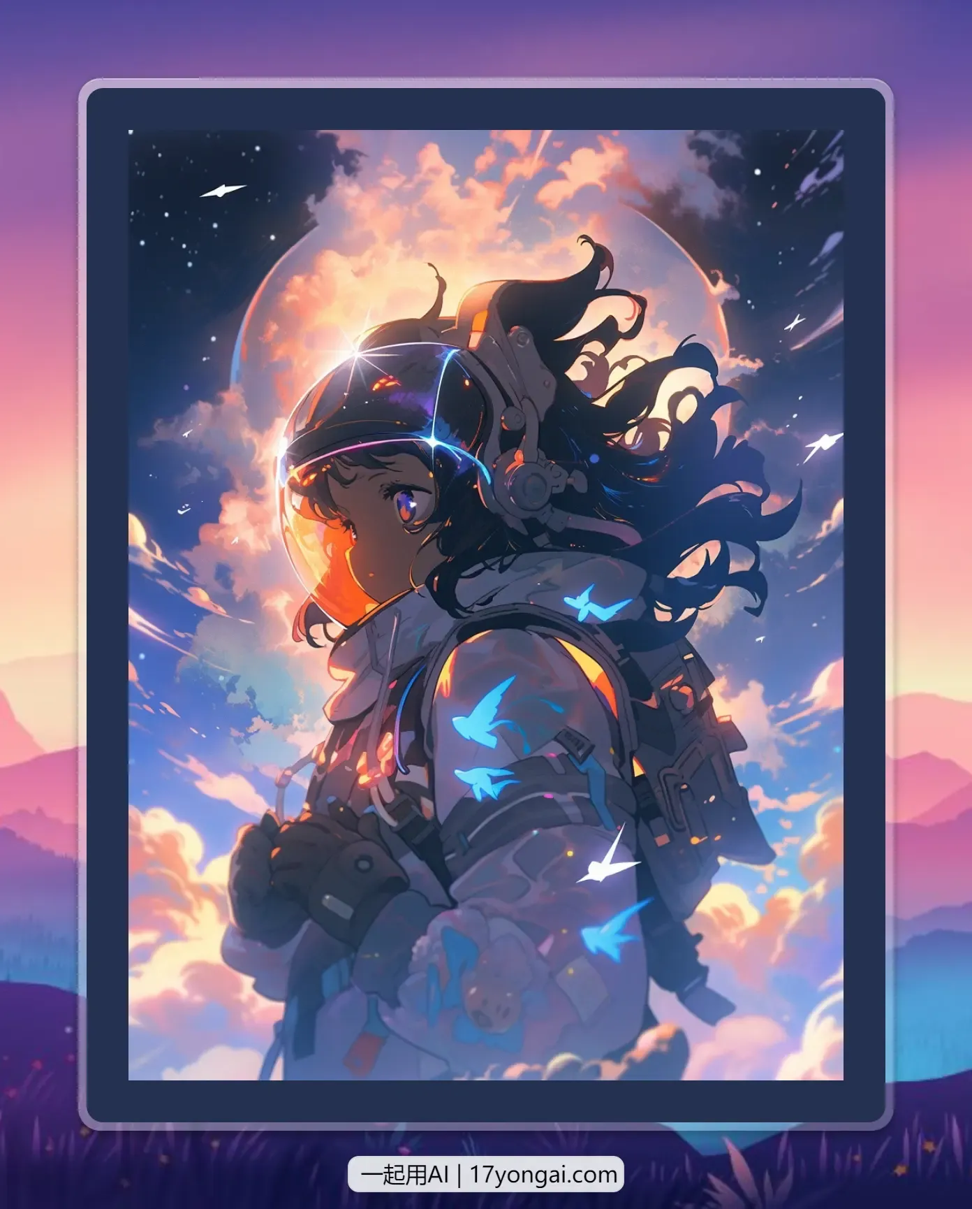 Midjourney生成精美的二次元壁纸