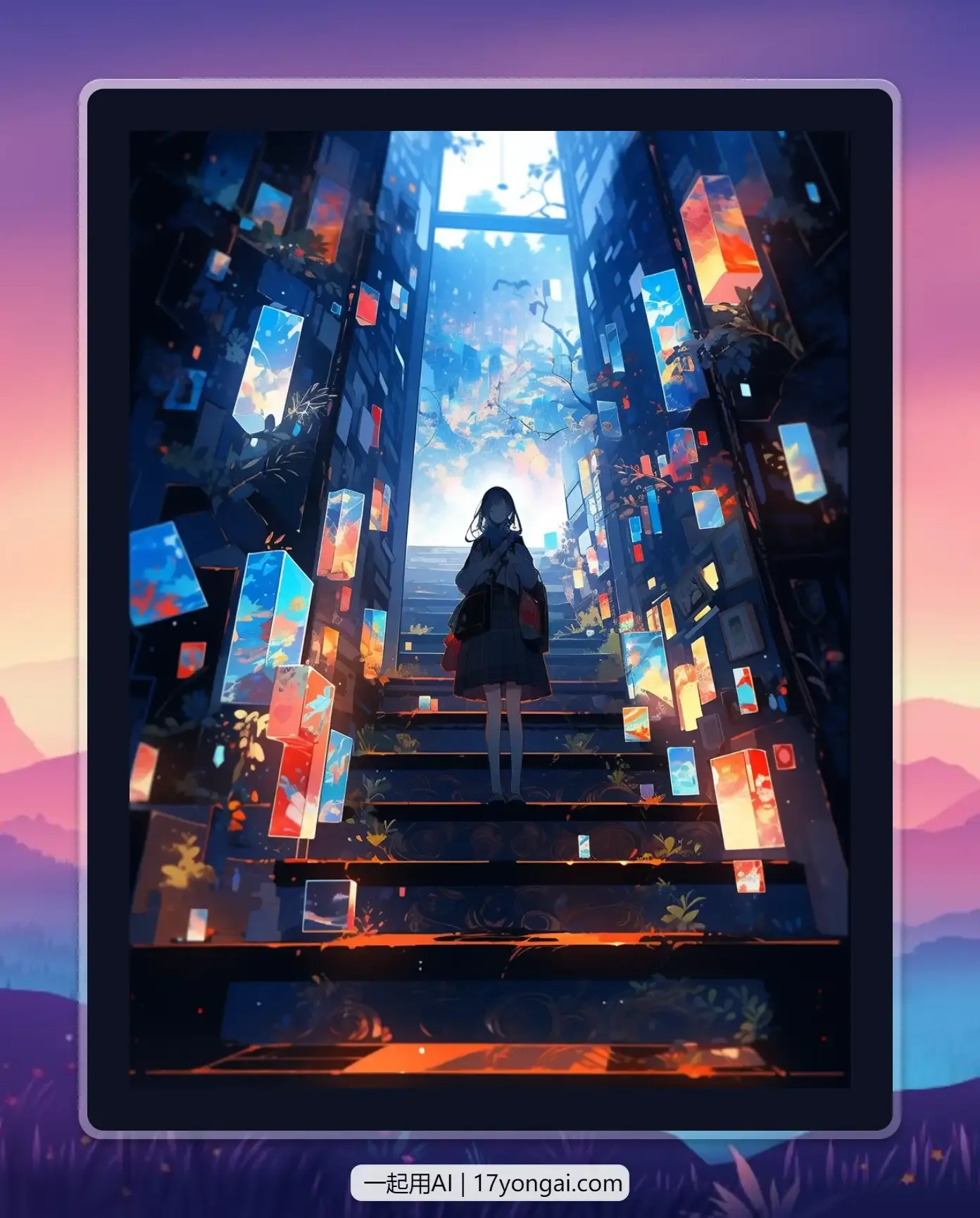 Midjourney生成精美的二次元壁纸